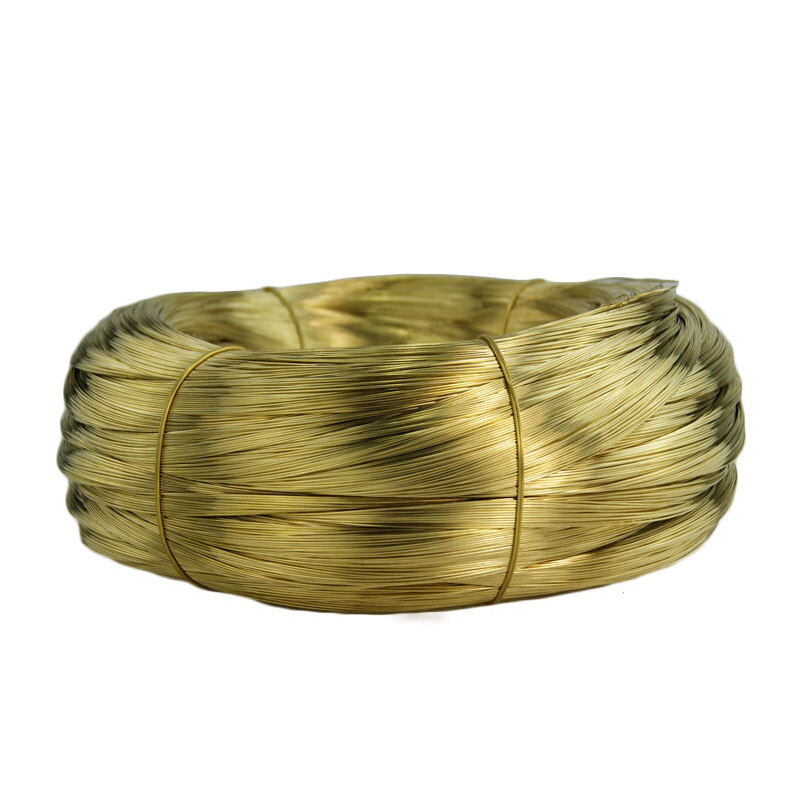 Unplated Ø0.3mm -Ø5mm Diameter Jewelry Making / Wire Craft Brass Round Wire Bare