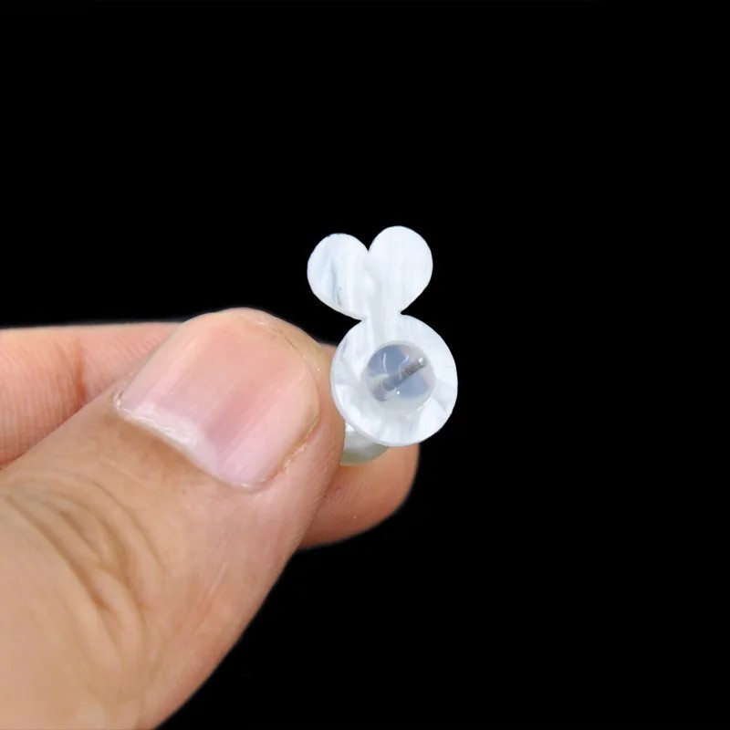 20Pcs Earring Lifter Backs Replacements Rubber Earring Backs for Droopy Ears