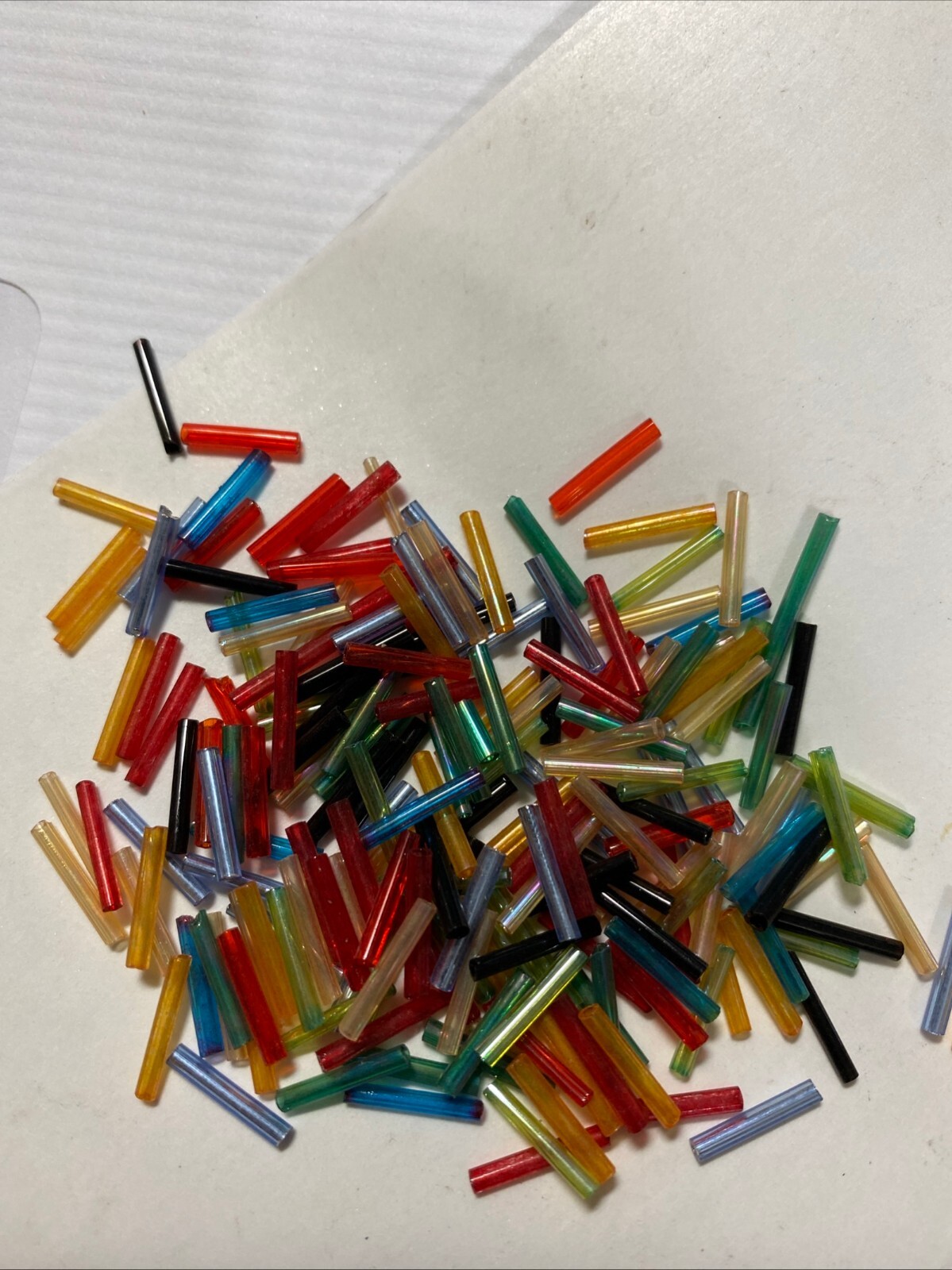 Size 5 Bugle Beads 12mm 35 Grams
