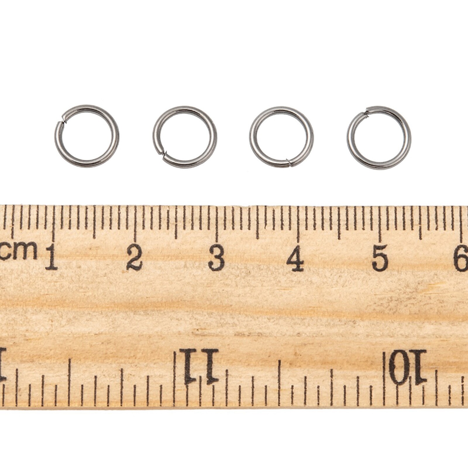 500 g 18 Gauge Open Jump Rings Brass Jump Rings Jewelry Making Findings 8x1mm
