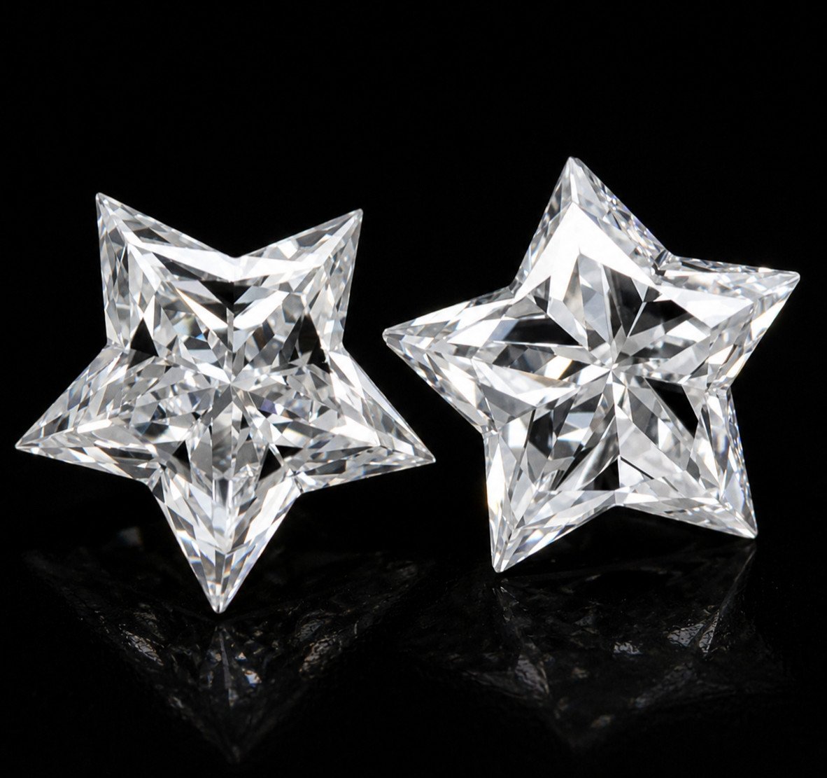 1 Ct Star Shape White Lab Grown Diamond Loose Diamond Brilliant Cut