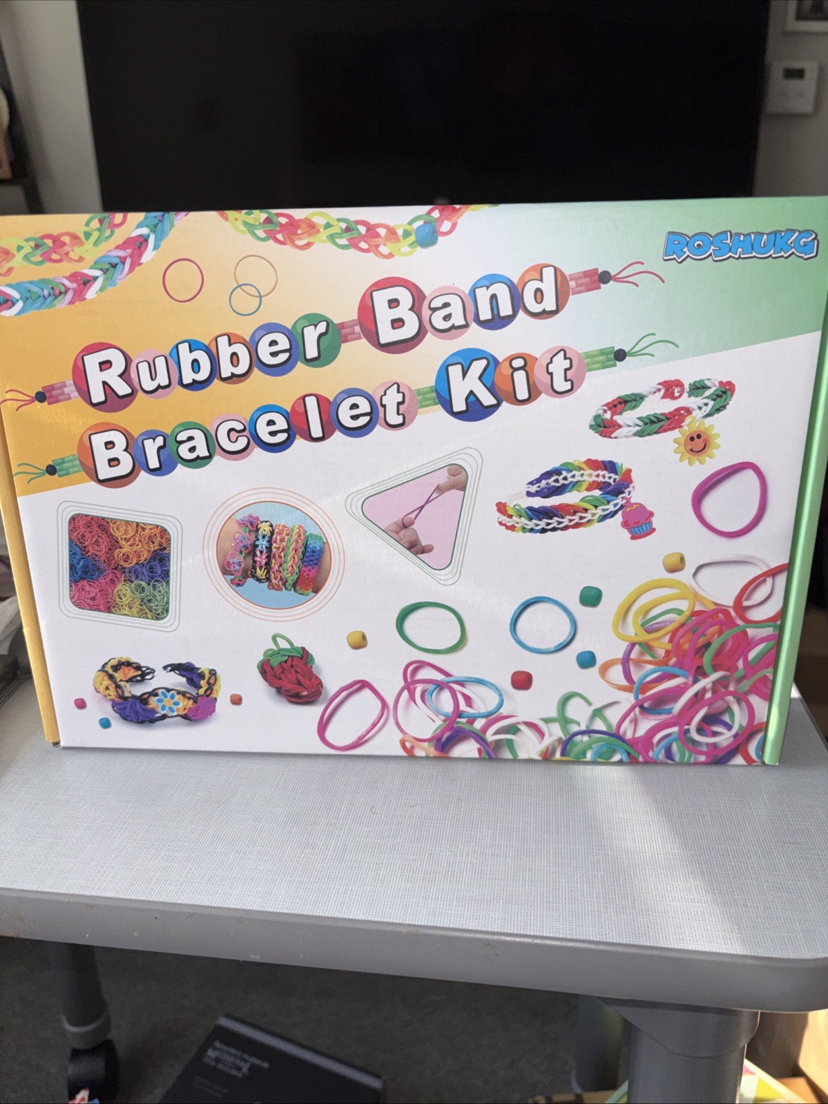 Rubber Band Bracelet Kit Roshukg. 7500 Pieces
