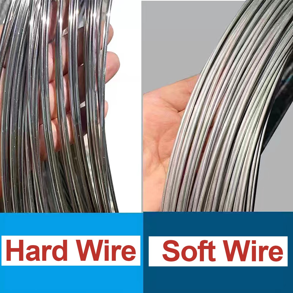 0.1mm – 3mm 304 Stainless Steel Wire Soft And Hard Wire Rustproof Durable