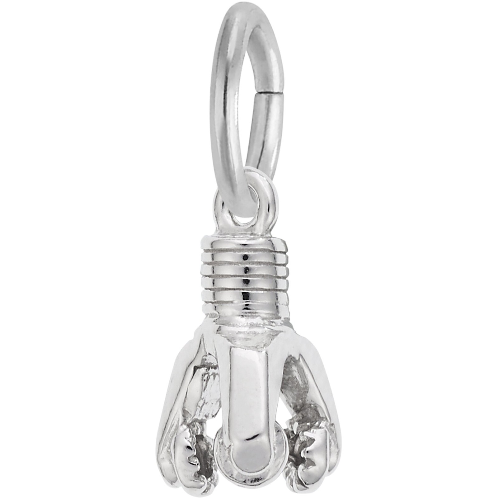Oil Drill Charm – Metal – Sterling Silver