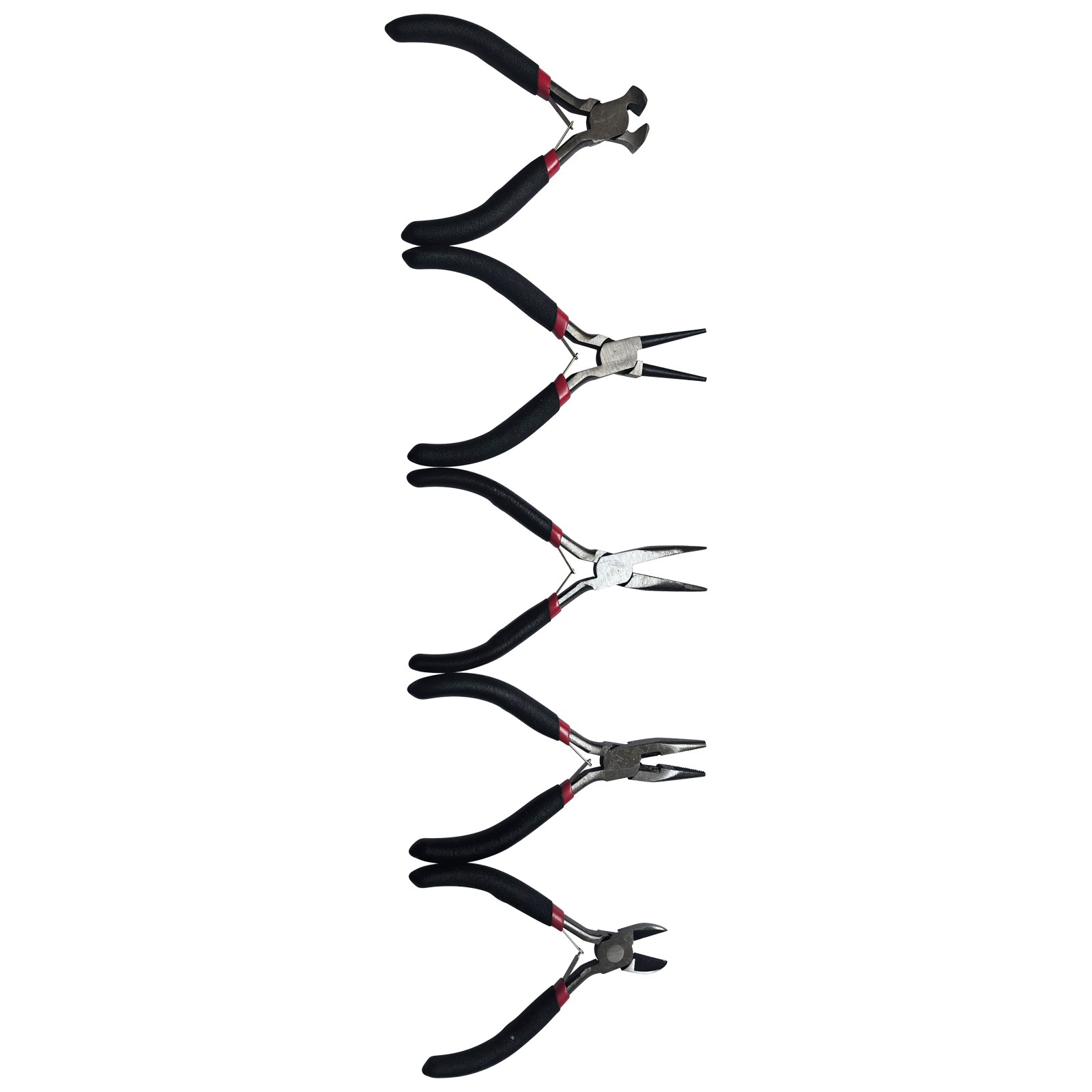 5pcs Jewelers Pliers Set Jewelry Making Beading Wire Wrapping DIY Tool Pliers