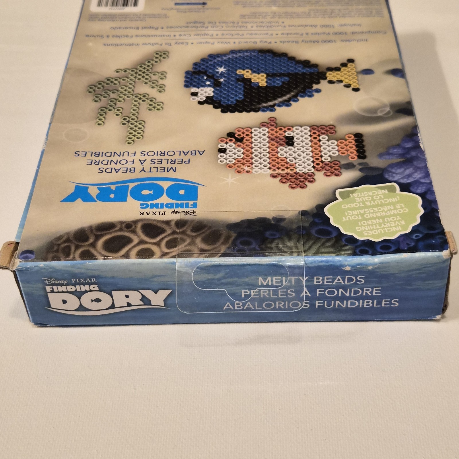 Disney Pixar Finding Nemo Dory Melty Beads Perler Craft Kit 1000 Beads New NIB