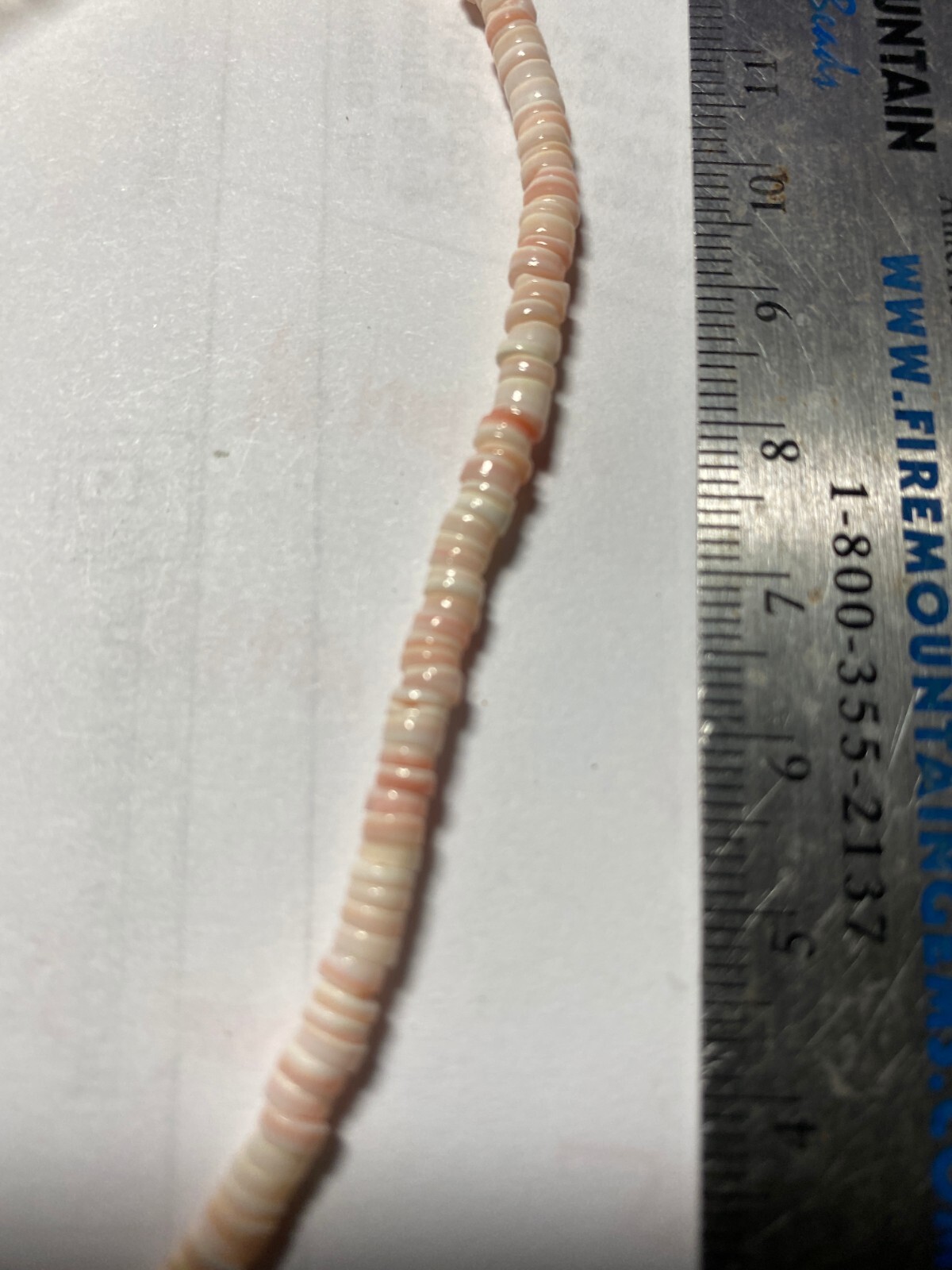 Puka Shell Heishi Beads , Shell Chips and Shell Slices