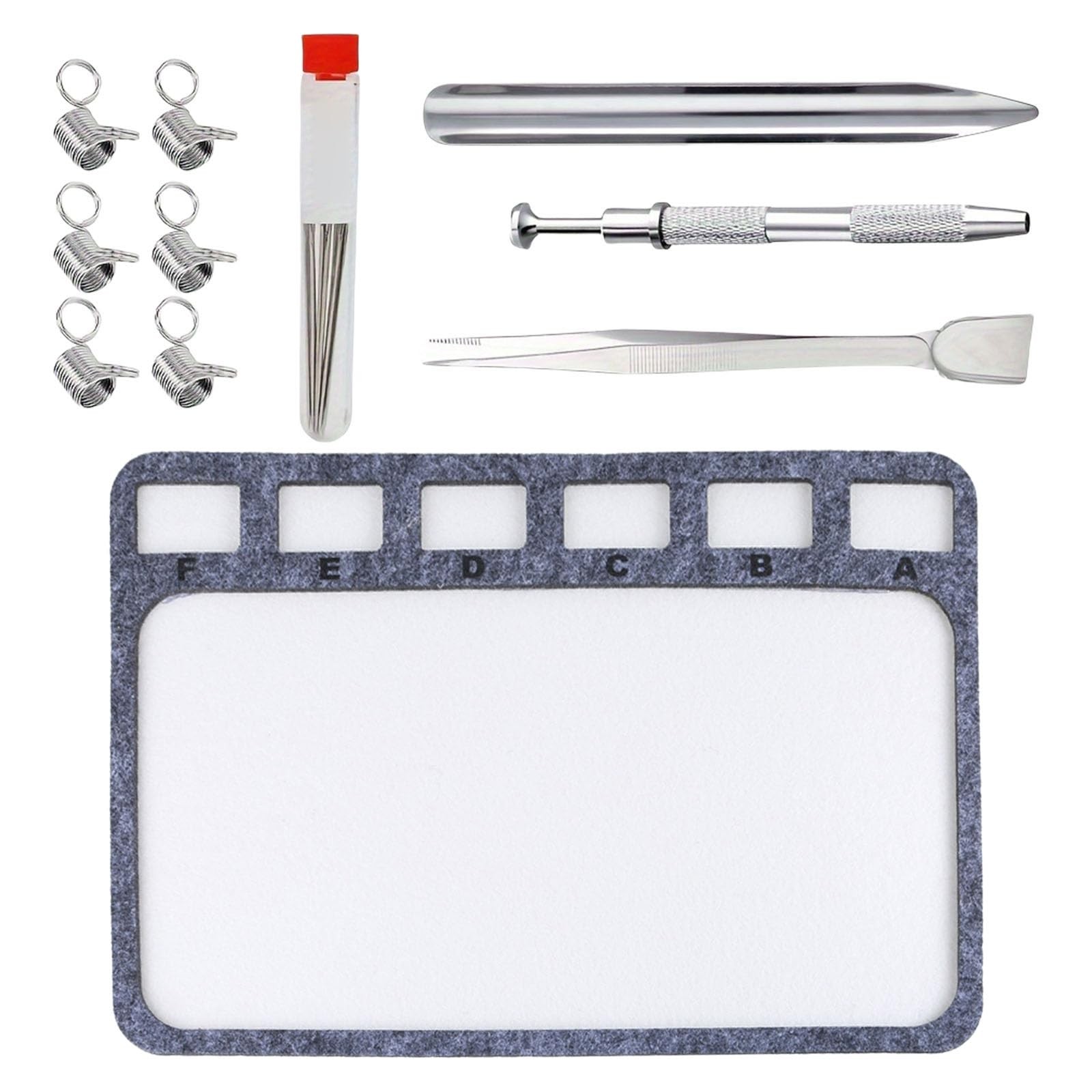 QERPON Rectangle Felt Beading Mats 11Pcs 20.2×28.7cm, As Shown in Pictures