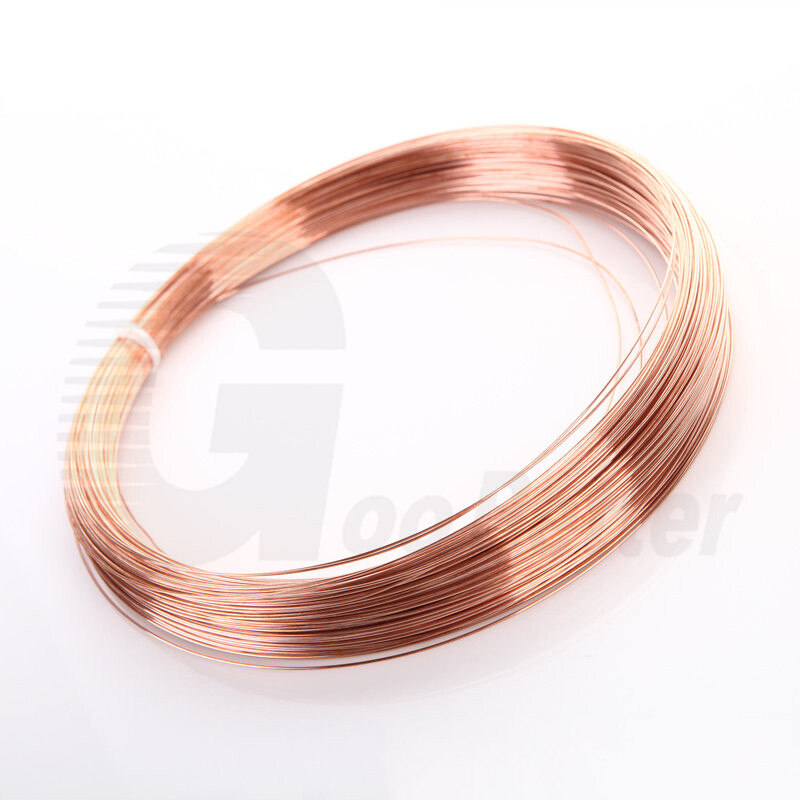 Pure Copper Wire Round Solid Bare 0.2mm to 5.0mm Craft Jewellery Making Model