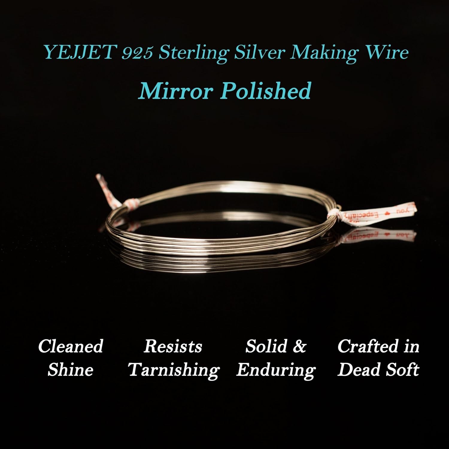 5ft 18 Gauge 925 Sterling Silver Wire Dead Soft for Jewelry Crafting