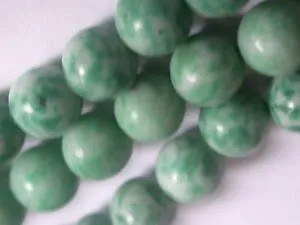 CHINA JADE 8mm ROUND SEMI PRECIOUS STONE BEADS ~ sp13b