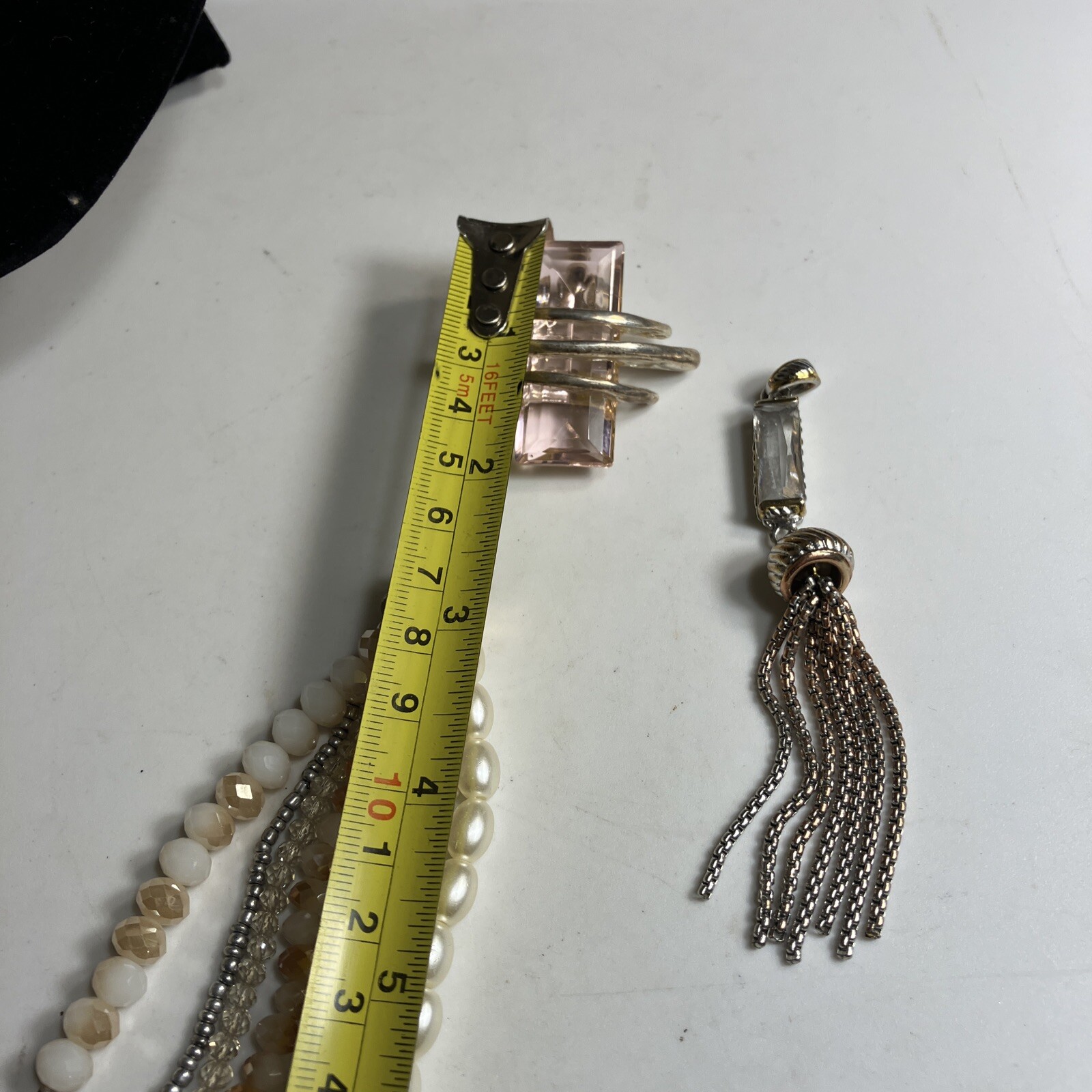 Lot of 3 Vintage Pendants for Keychains or Crafts Unbranded Pre-owned
