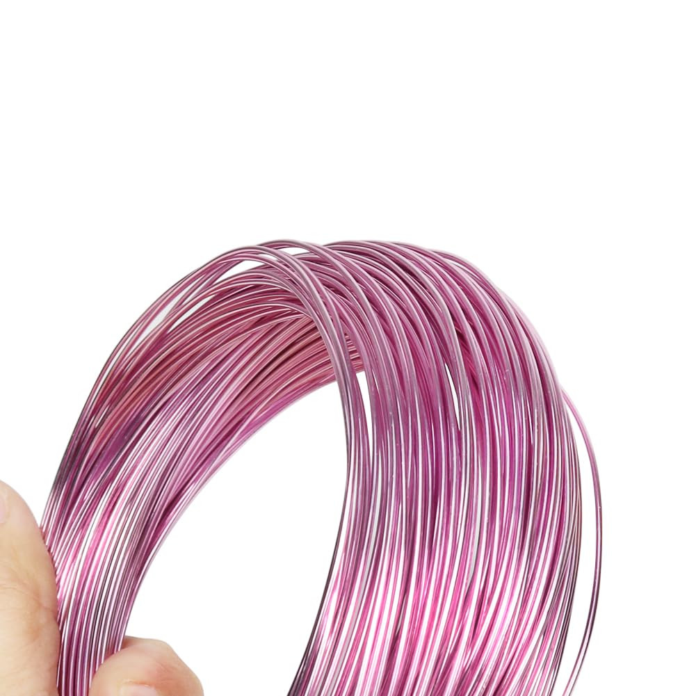 18 Gauge Aluminum Craft Wire, 165 Feet 1mm Bendable Metal Wire for Jewelry, Scul