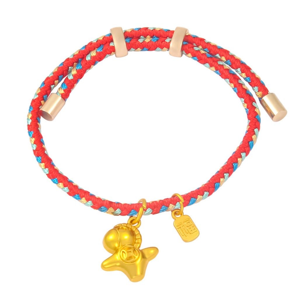 2026 Year of The Horse Red String Adjustable Braided Bracelet Chinese Zodia – 01