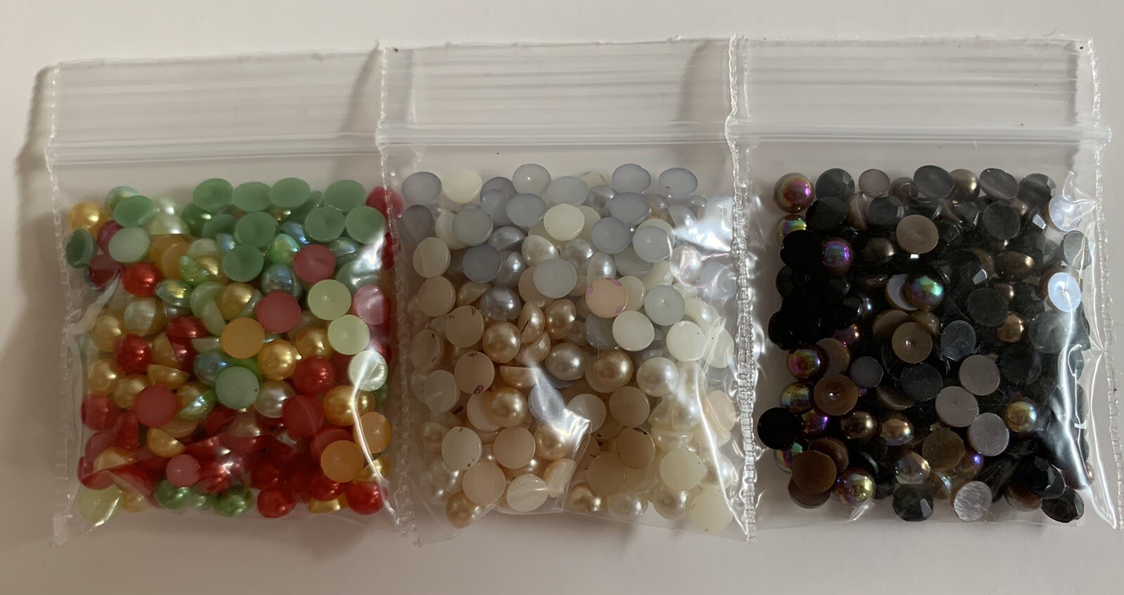 Bulk Resin Craft Accessories Bead Soup / and Art-Deco Fill-ins Huge Lot 22+ Bags