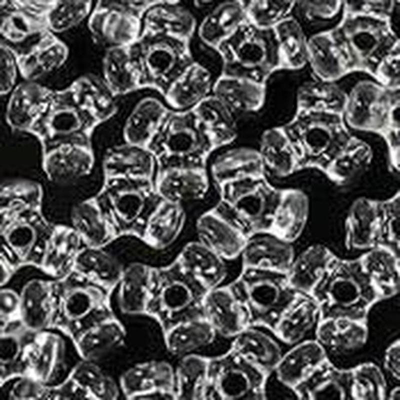 Glitter Tri Beads, Easy-To-Use Reusable Jewelry Making Supplies for Art, Craft D