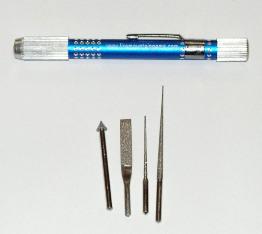 Fire Mountain Gems 5 Piece Bead Reamer Jewelry Beading Tool Set