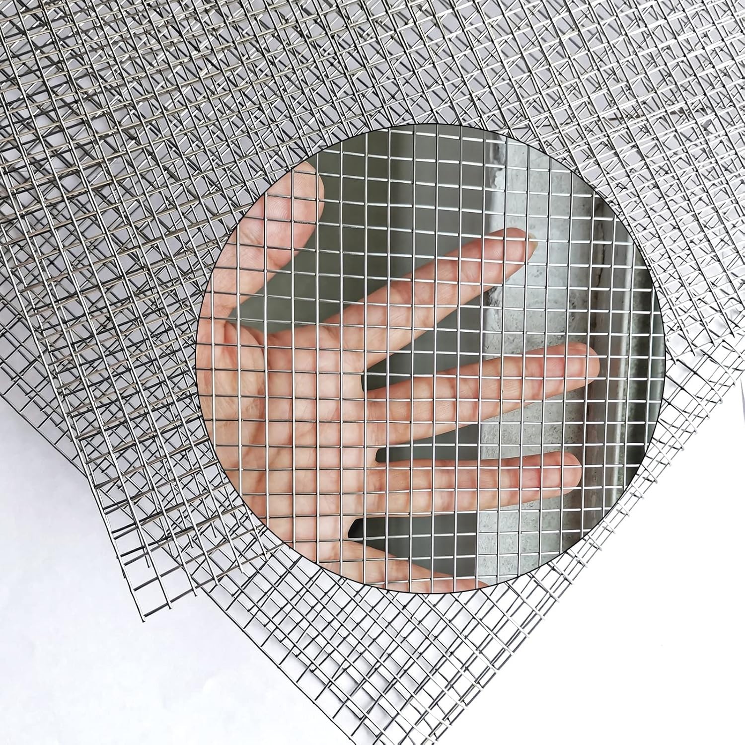 2 Pack 12 X 24 Inches Stainless Steel Mesh Completely Welded for Versatile Uses