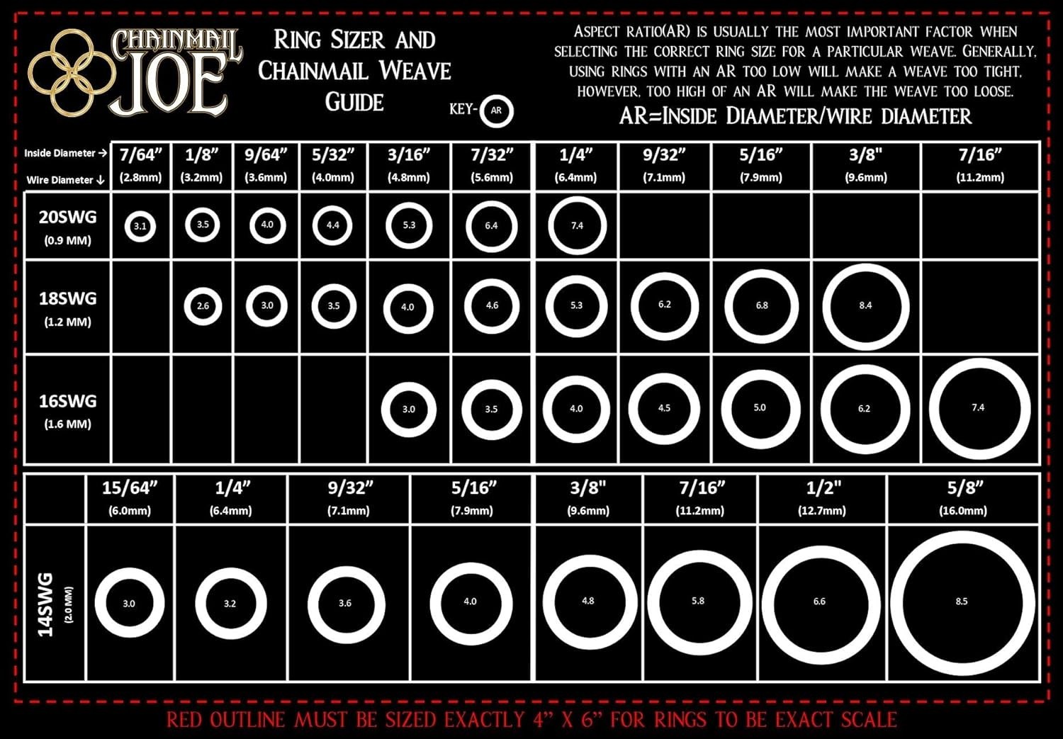1150 Count Unfinished Aluminum Jump Rings, 14SWG 1/2 Inch Inside Diameter