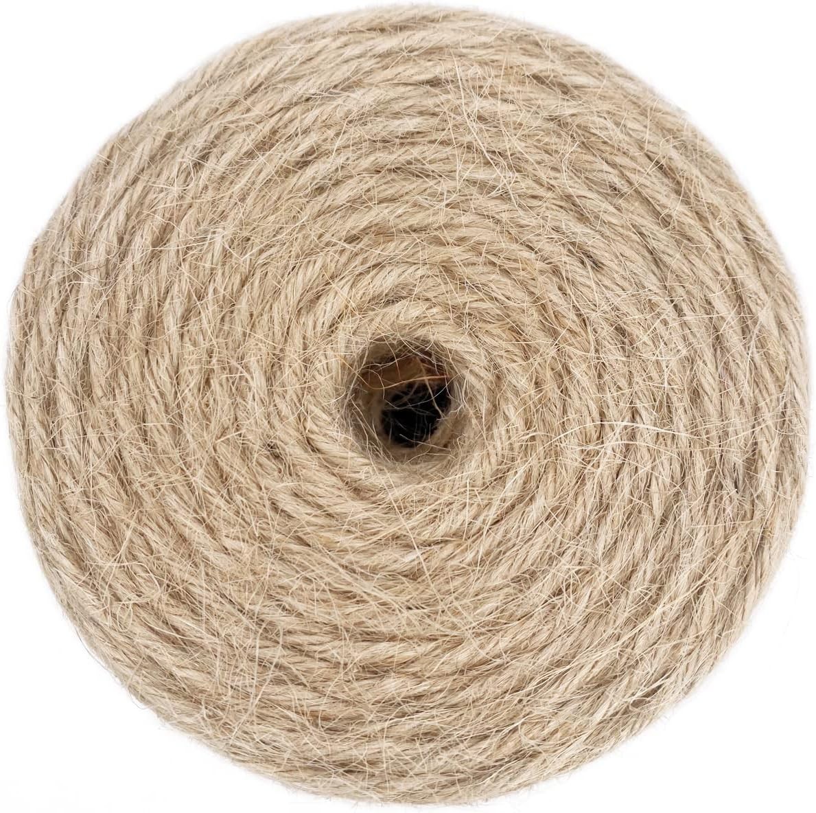 1000FT Jute Twine Rope 3Mm Natural Thick Garden Twine String Heavy Duty