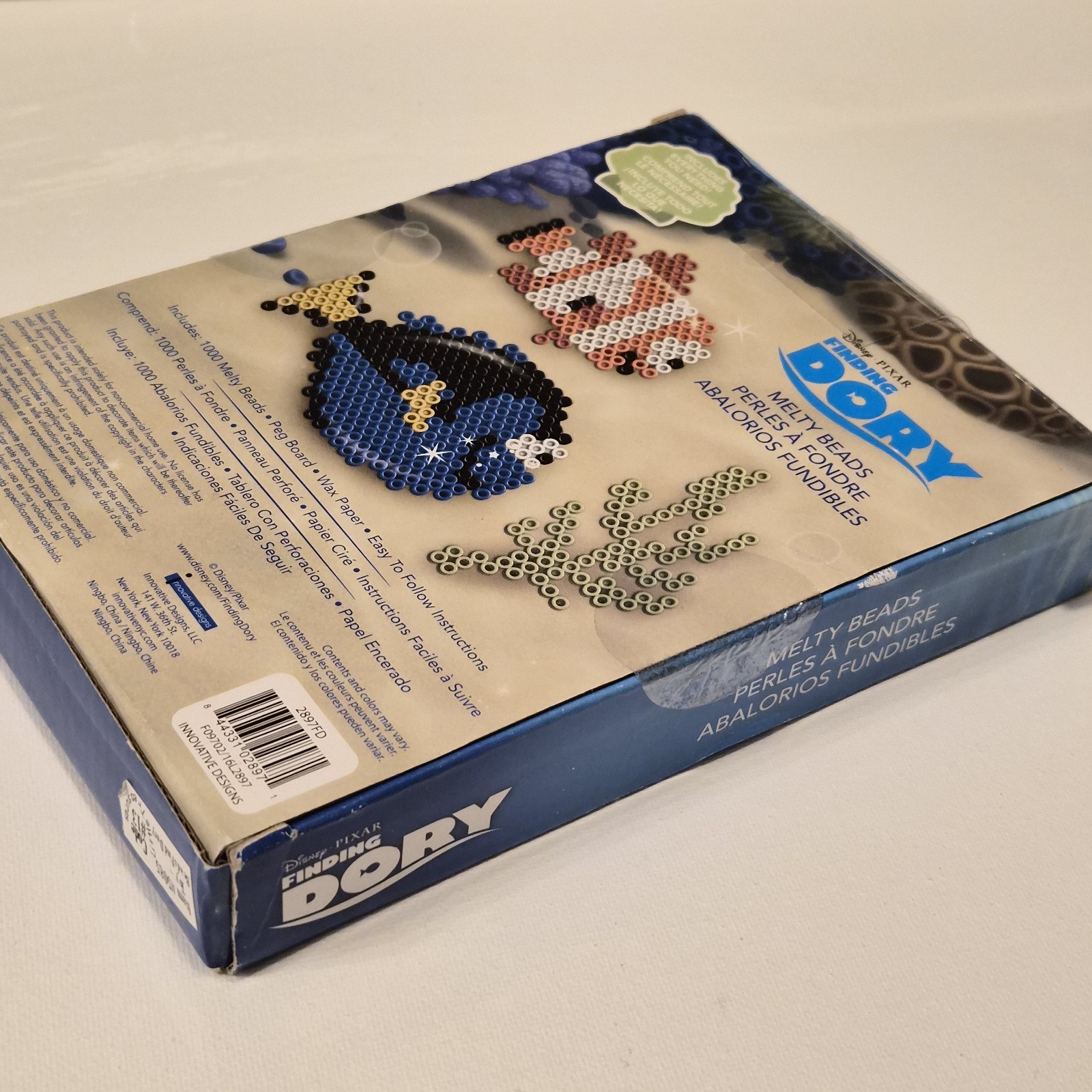 Disney Pixar Finding Nemo Dory Melty Beads Perler Craft Kit 1000 Beads New NIB