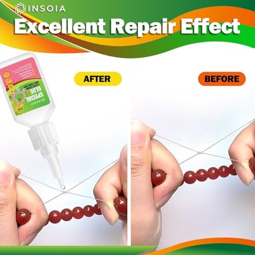 Bracelet Jewelry Glue for Elastic String, 20g 20 Grams * 1 Pack Bracelet Glue