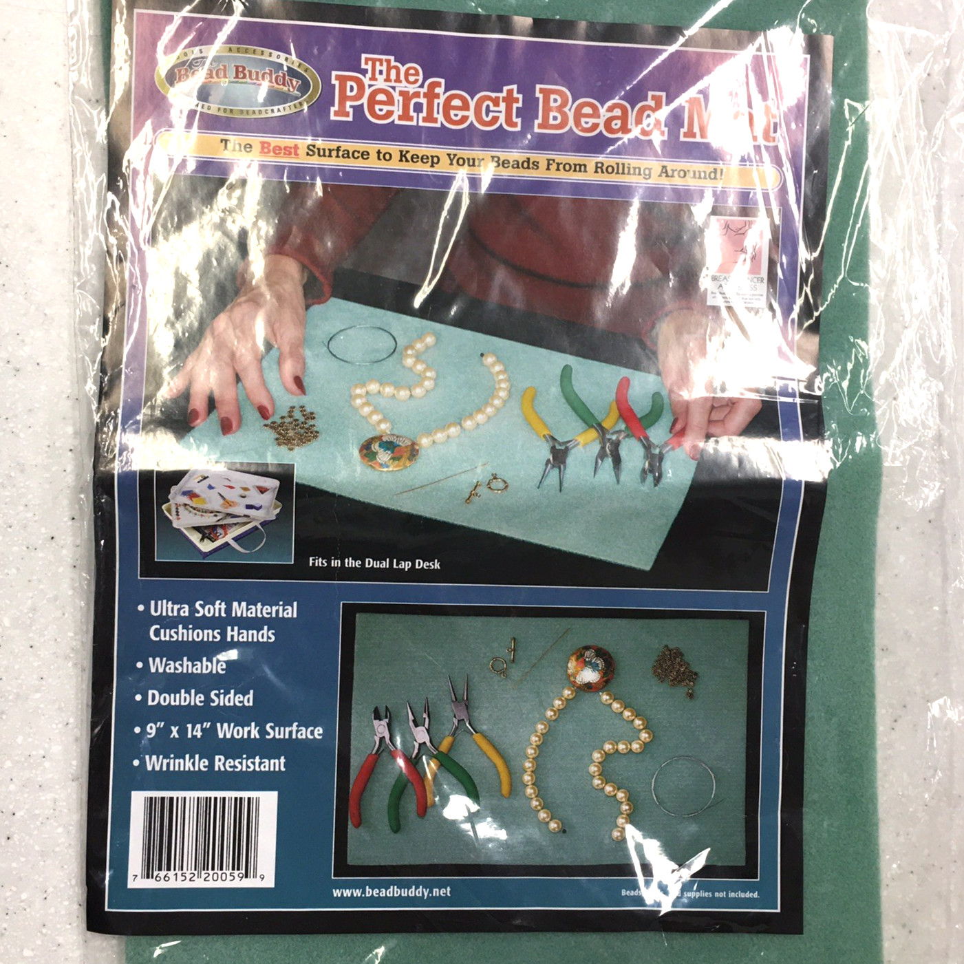 Bead Buddy Perfect Mat Global Nomad Glass Seed Lot Jewelry Making Mix Supplies