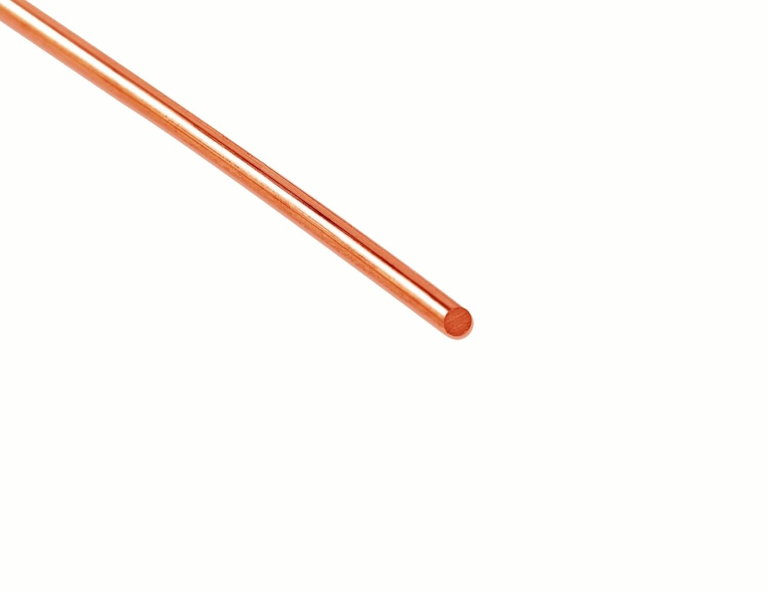 1FT 12 Gauge Pure Copper Wire – Round Dead Soft for Crafting & Repairs