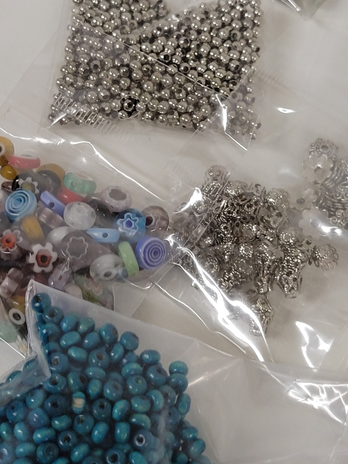 Bulk Lot Jewelry Making Supplies Necklace Earring Findings Beads Chain Wire