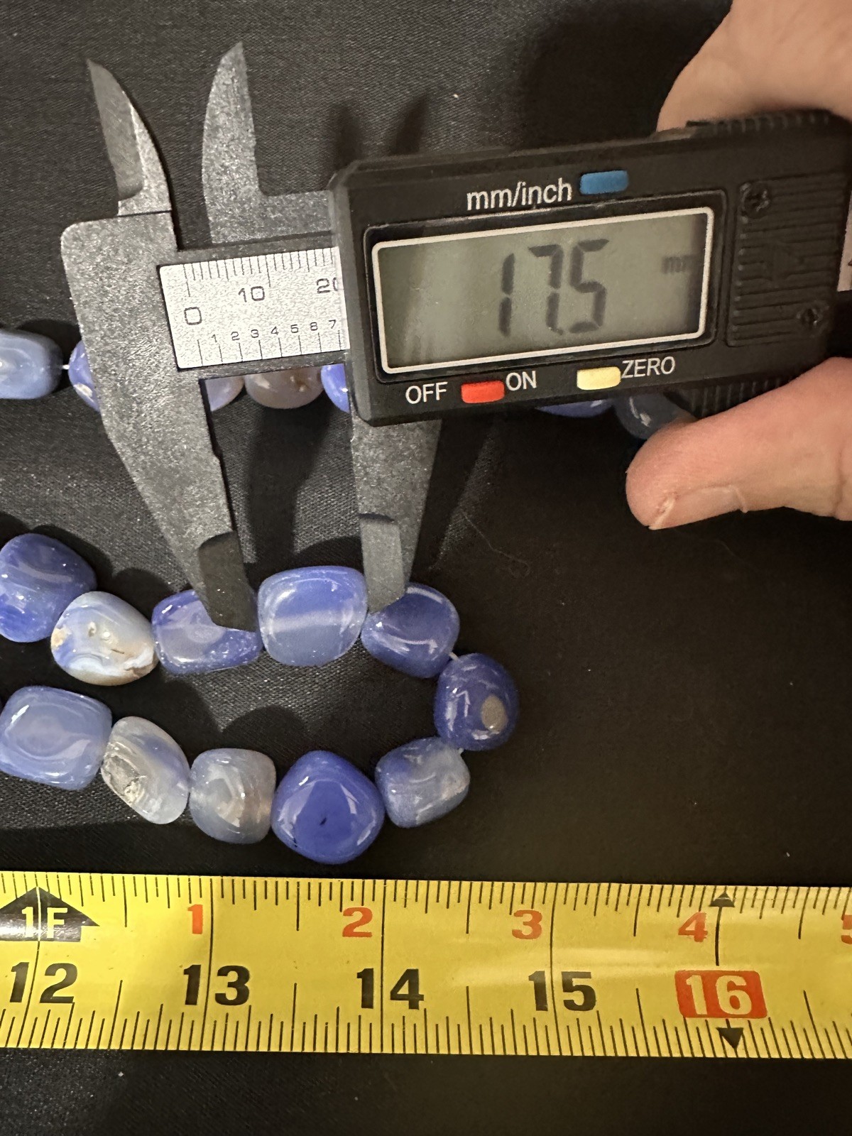 1.5 strands Blue Agate Freeform Nugget Beads Fire Mountain Gems ￼jewelry making