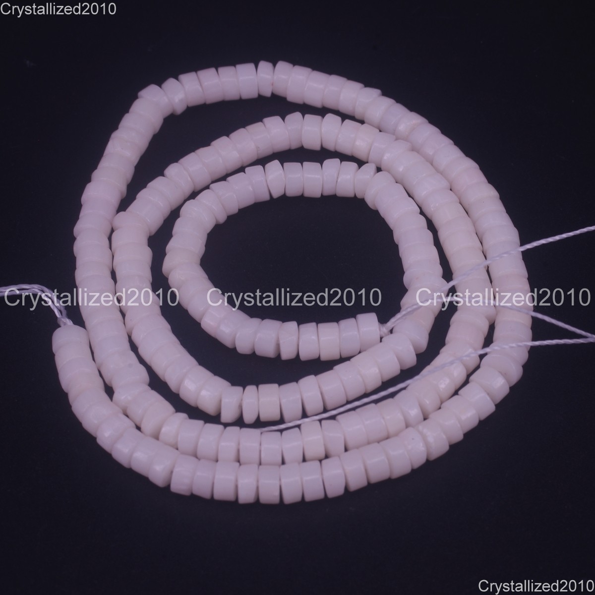 Natural Coral Heishi Gemstone Spacer Beads Red Orange Pink White 15.5″ 2x4mm