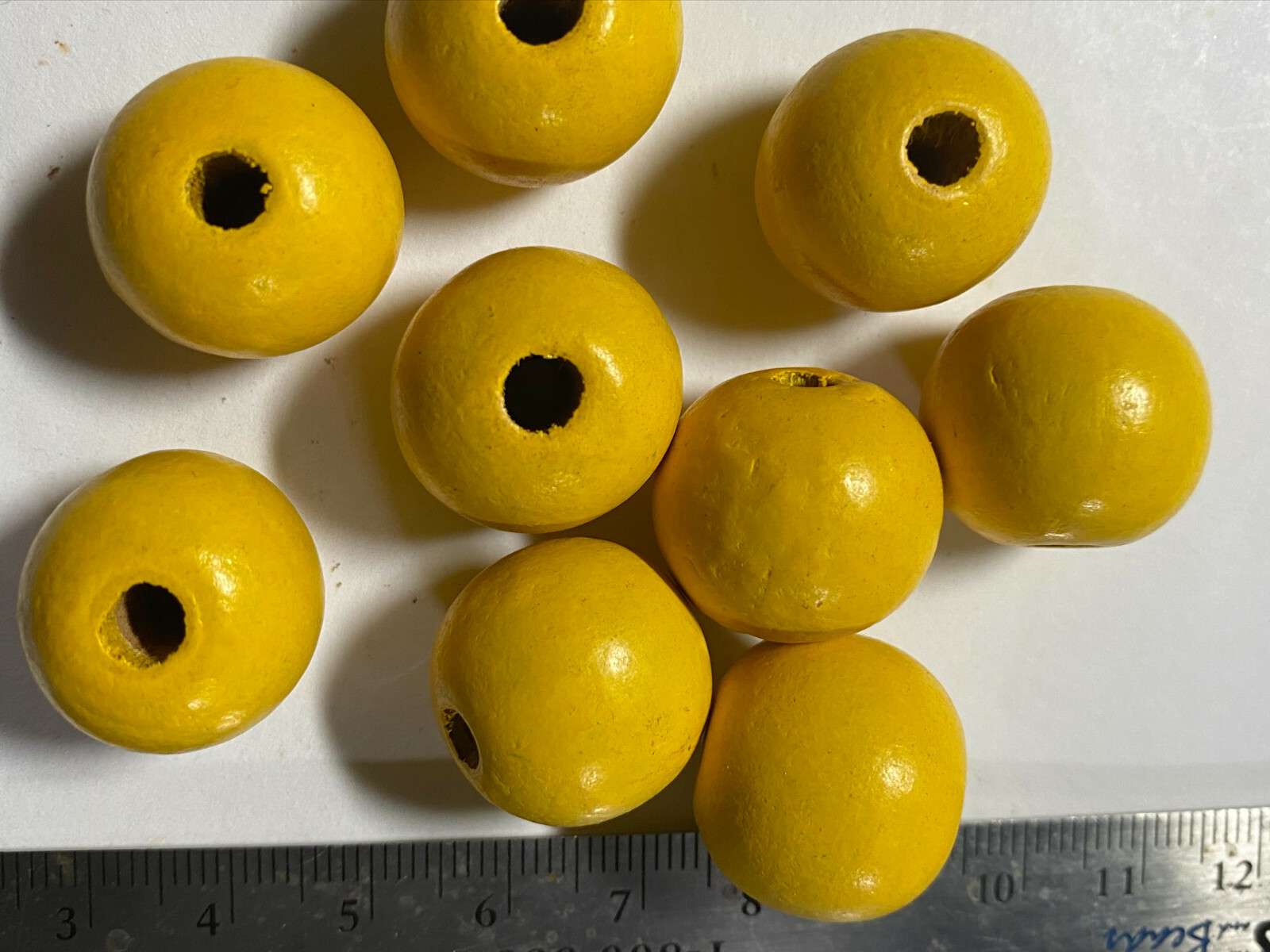 Large Hole Woods Beads for Macrame