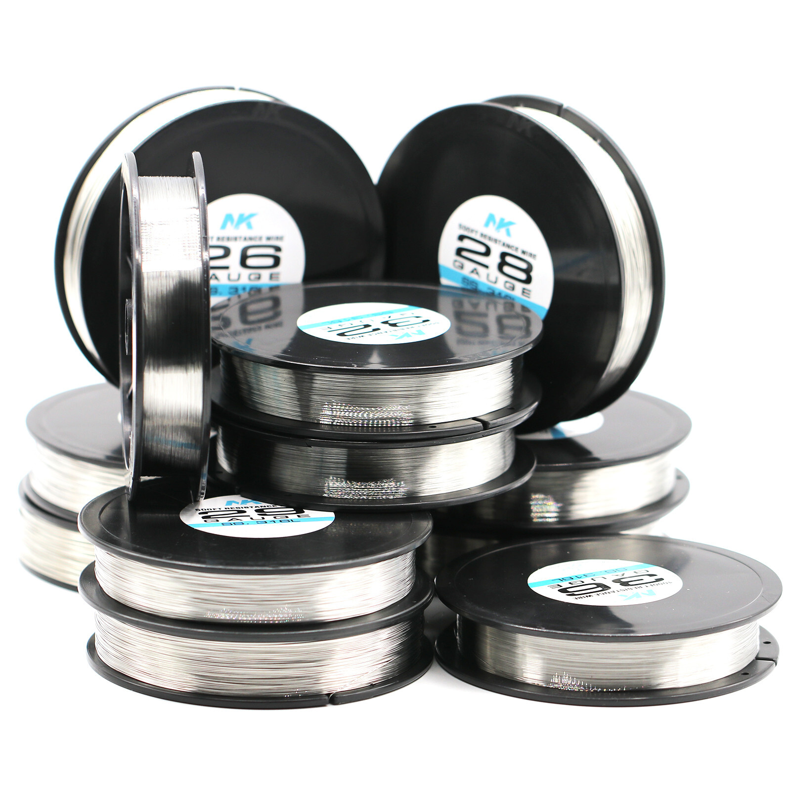 NK SS 316L Stainless Steel Wire AWG 22-40 Gauge Jewellery Making Building Wire