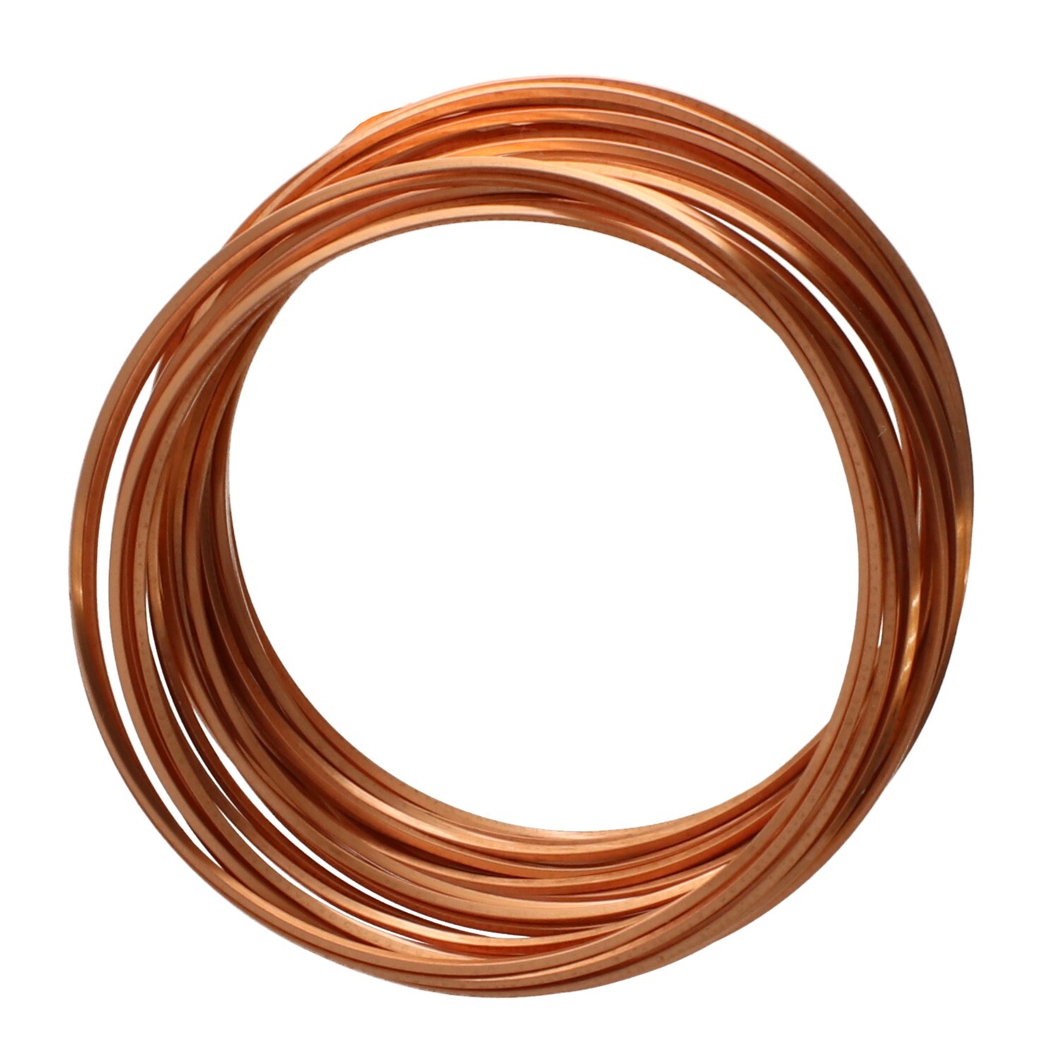 Wire, 7 Yards Non Tarnish Copper 21 Gauge SQUARE Wrapping Wire