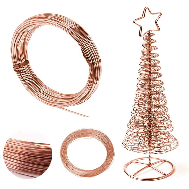 10M~1M Pure Copper Wire Bare Red T2 Copper Line Superfine Wire Diameter 0.1/0.3/