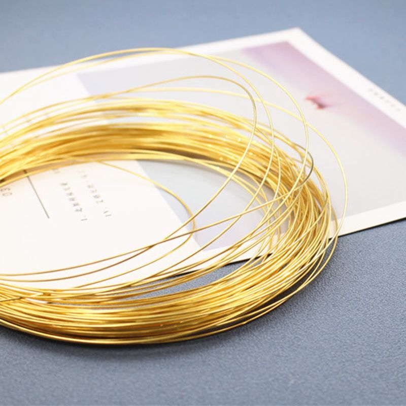 Sterling Silver Beading Stringing Wire Jewelry Thread Filament 0.3-1mm 1Meter
