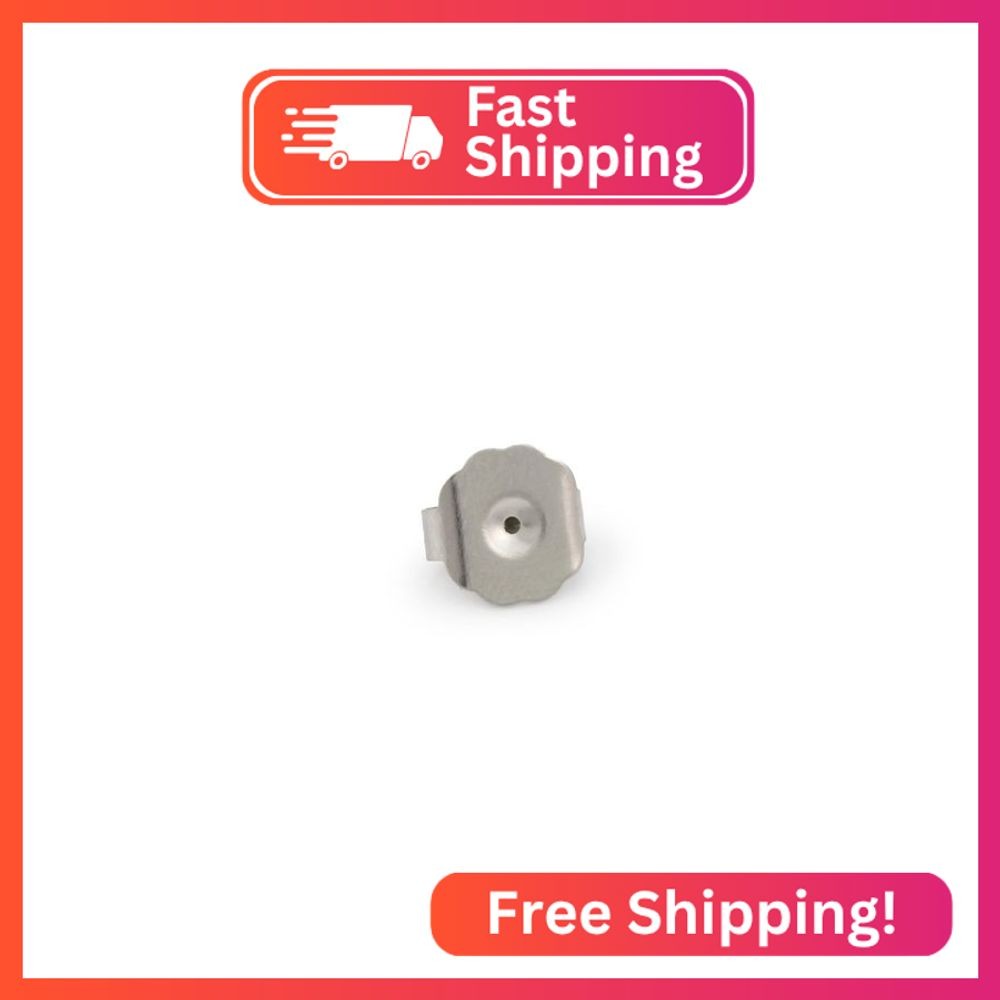Extra-large Surgical Steel Earring Backs (Package of 10)