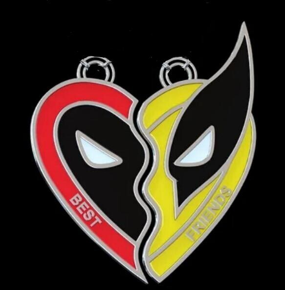 10pair 20pcs cartoon love heart Metal Charms DIY necklace Jewelry Making Pendant
