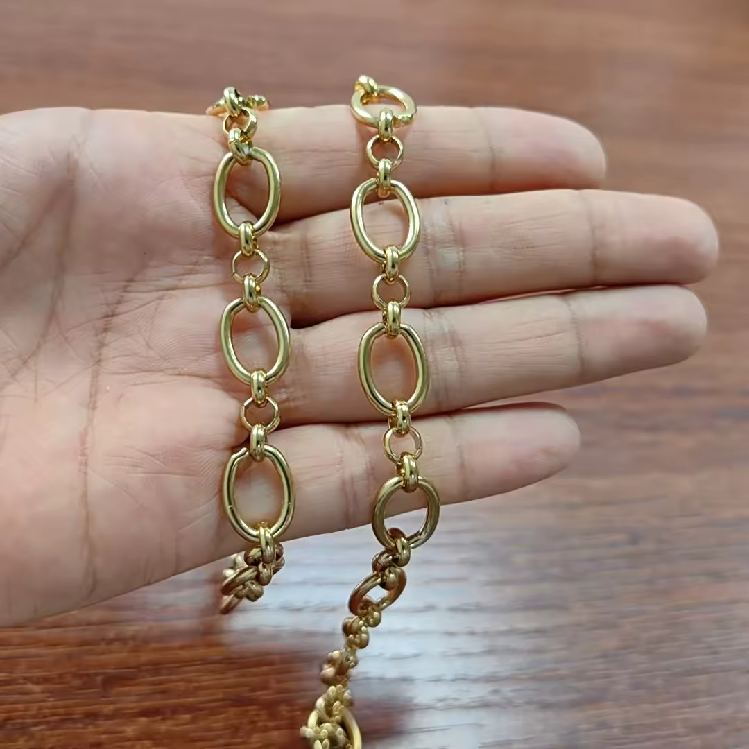 1 Meter Stainless Steel Big Heavy Oval Chain Link Necklaces DIY Jewelry Findings