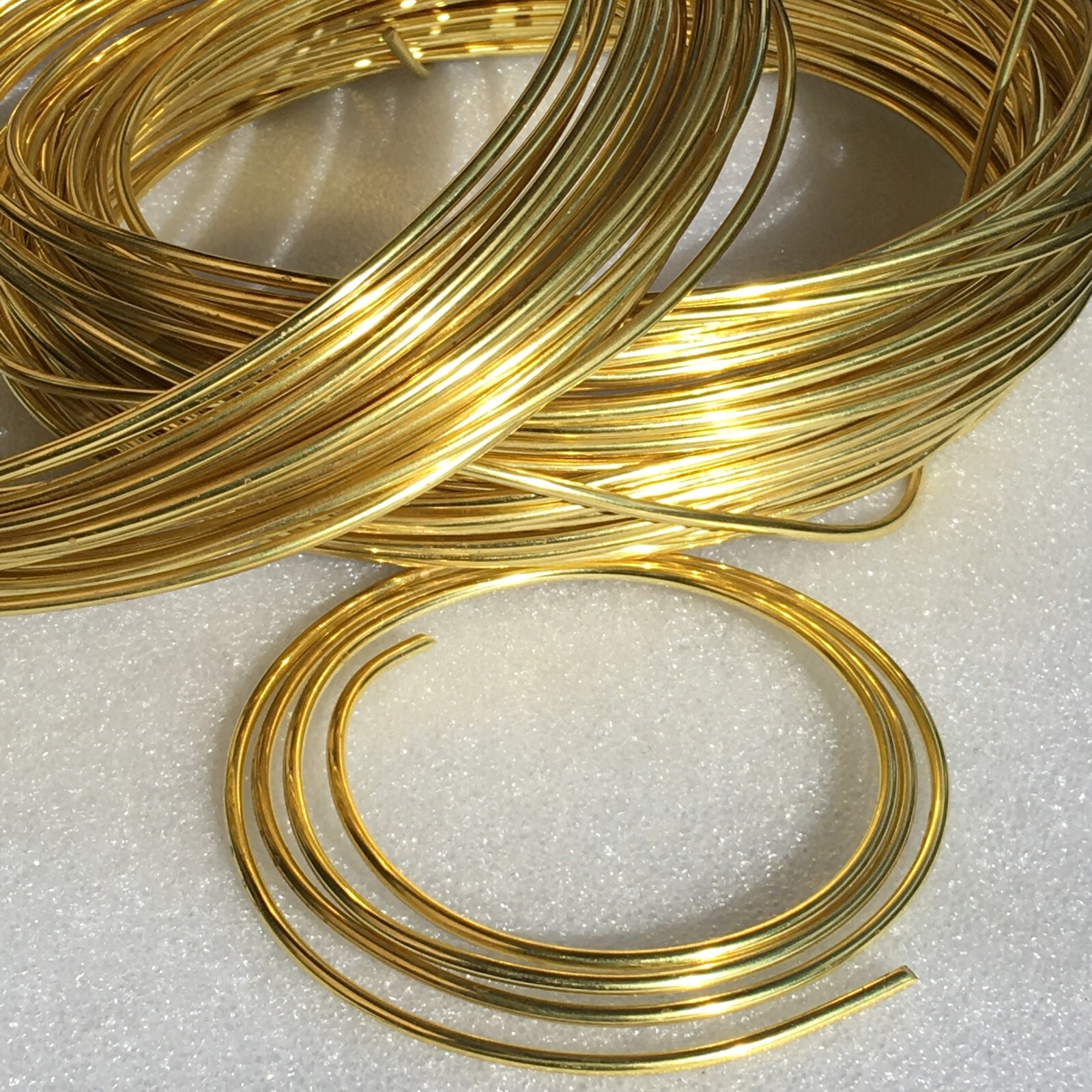 1mtr, 10mtr, 20mtr x 3mm Brass Wire Bare Uncoated Crafts Models Hobbies Solid