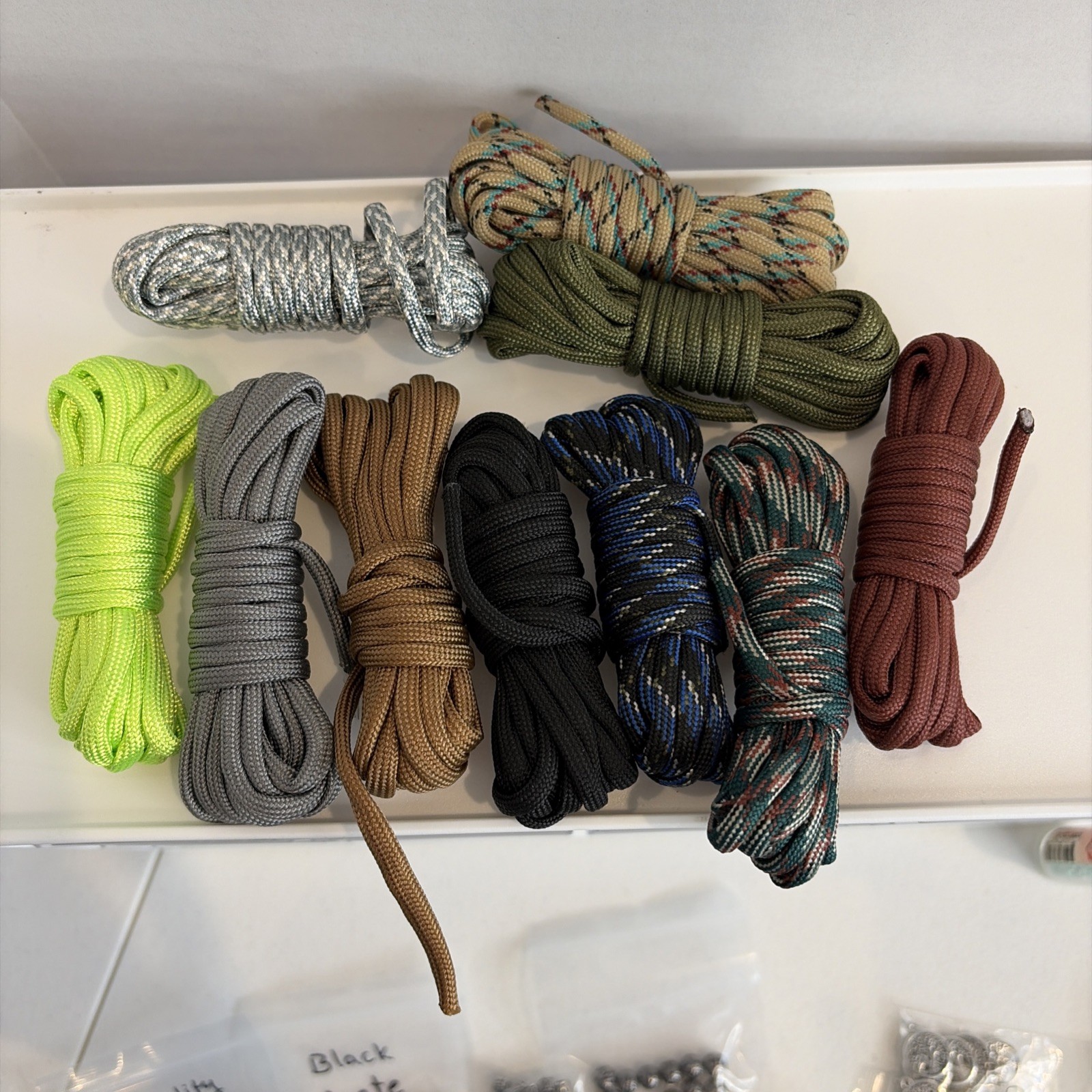 Men’s Jewelry Making Kit w/ Organizer – Stone Wood Beads Charms Paracord Elastic
