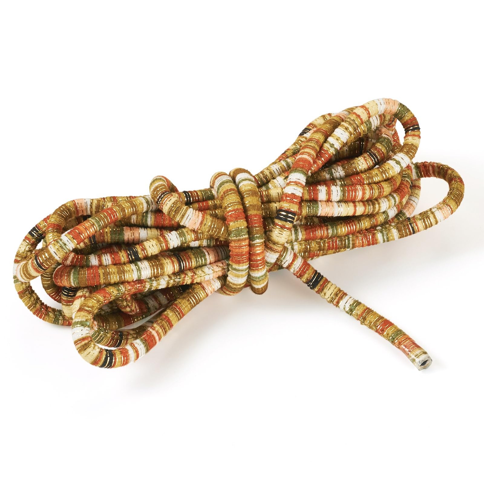 5.47 Yards Ethnic Style Cloth Cords for Jewelry Making, Colorful Bohemia Rope Th