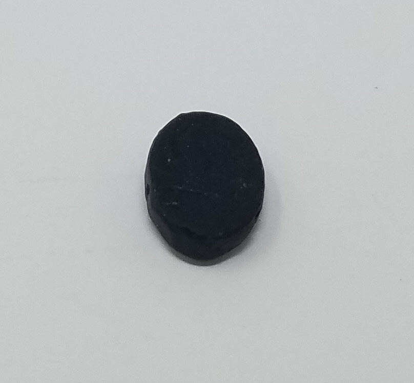 10 VTG Tiny 8mm Black Victorian Lady Jewelry Cameos Gold Lace Filigree Setting