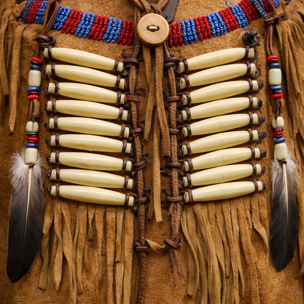 Hair Pipe Bone Beads – Native American Style Imitation Bone Jewelry Supplies