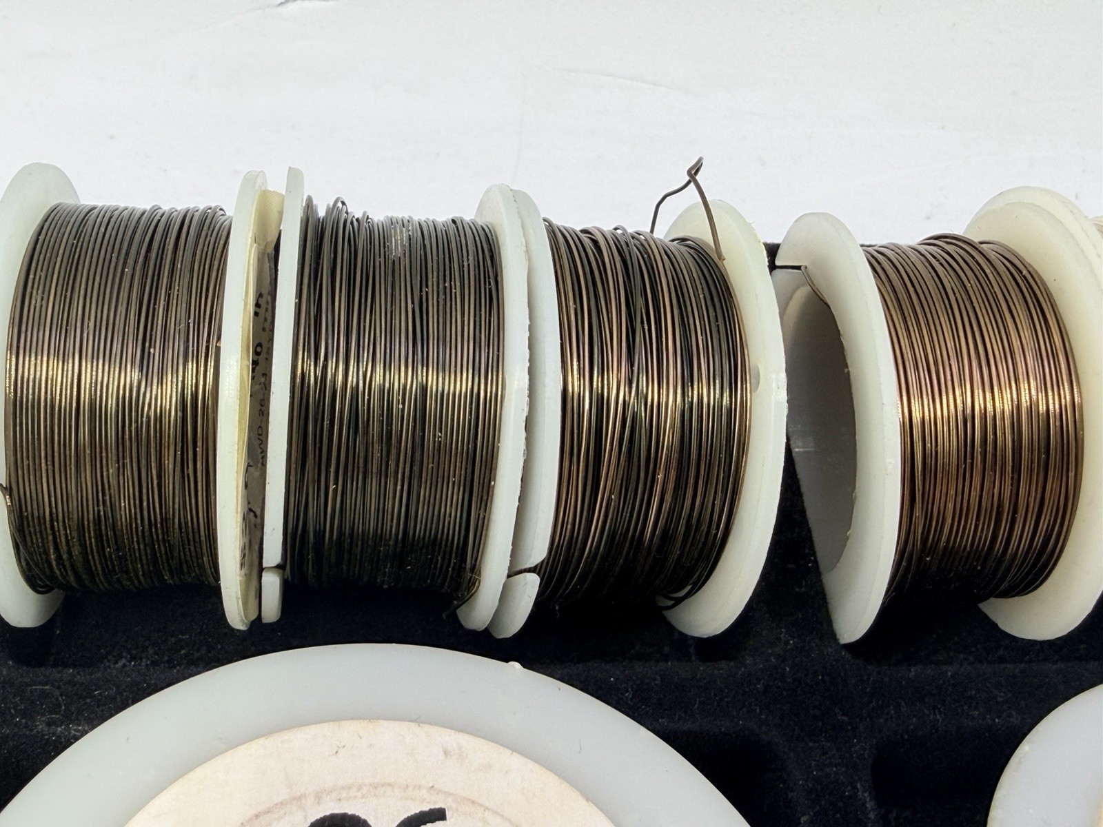 23 Rolls Bulk Craft Jewelry Wire 26 Gauge Copper Silver Wire Wrapping Supplies