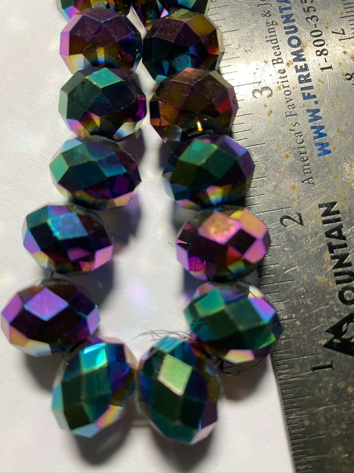 Chinarovski Faceted Glass Crystal Rondelle Beads ***UPICK*** 14mm 16mm 18mm