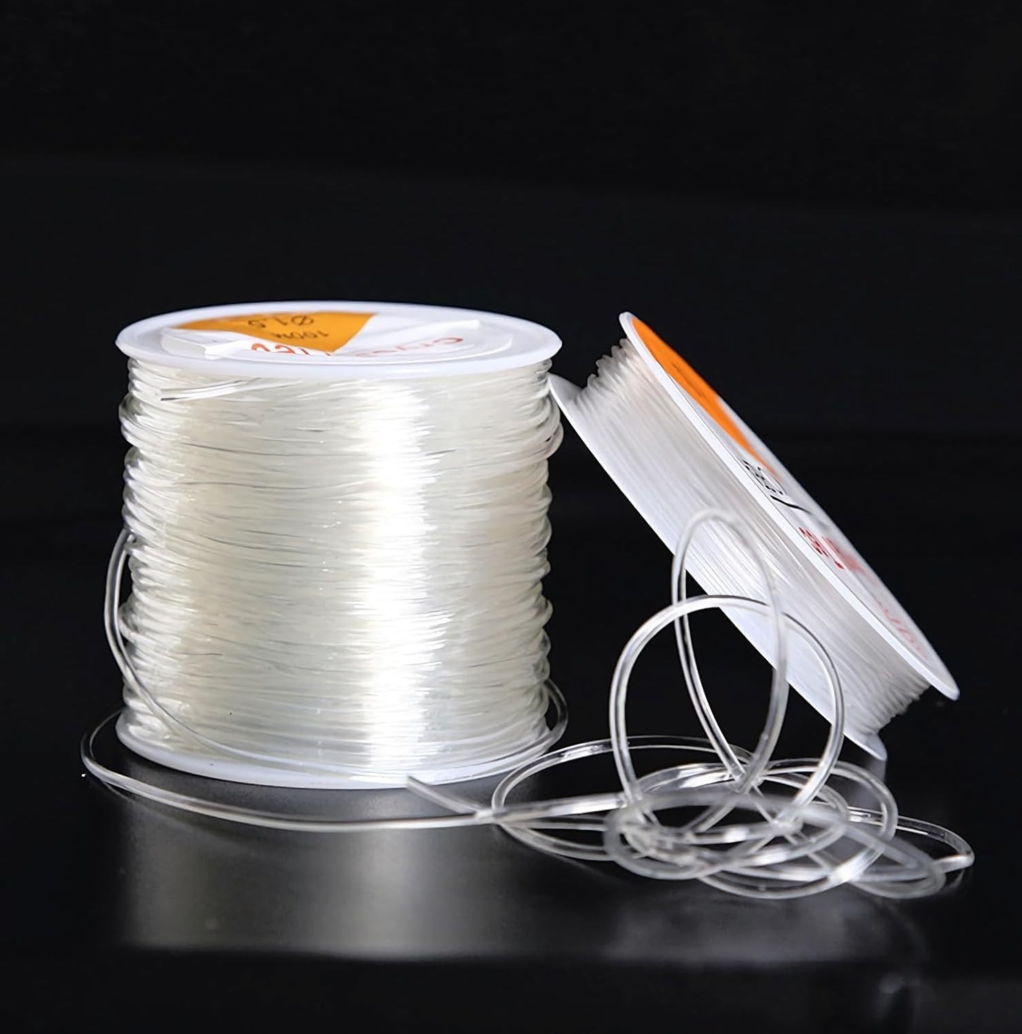 Elastic Bracelet String Cord Stretch Bead Cord for Transparent 230ft/70m(0.7mm)