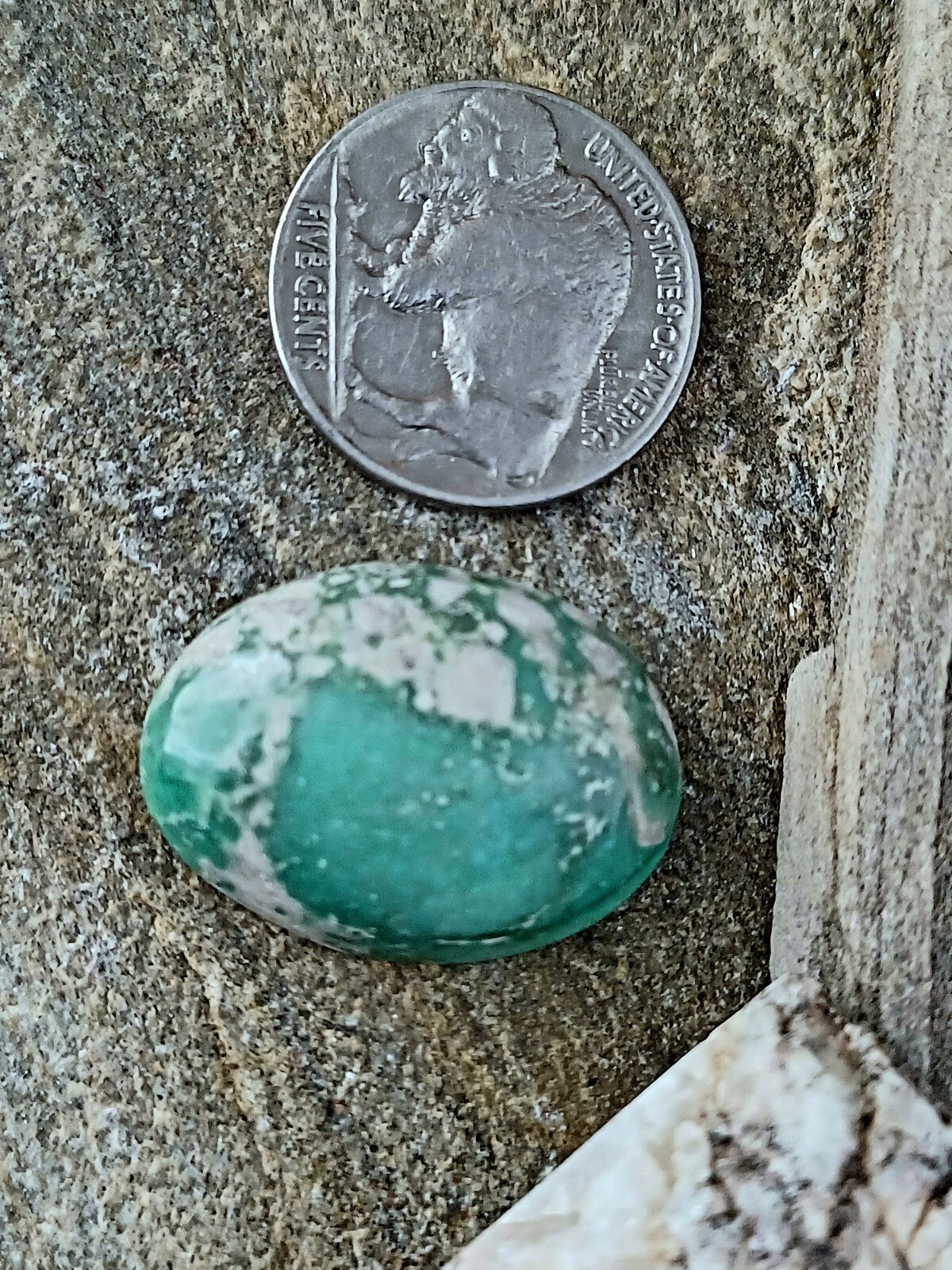 Lucin Veriscite Cabochon. 24 Carat