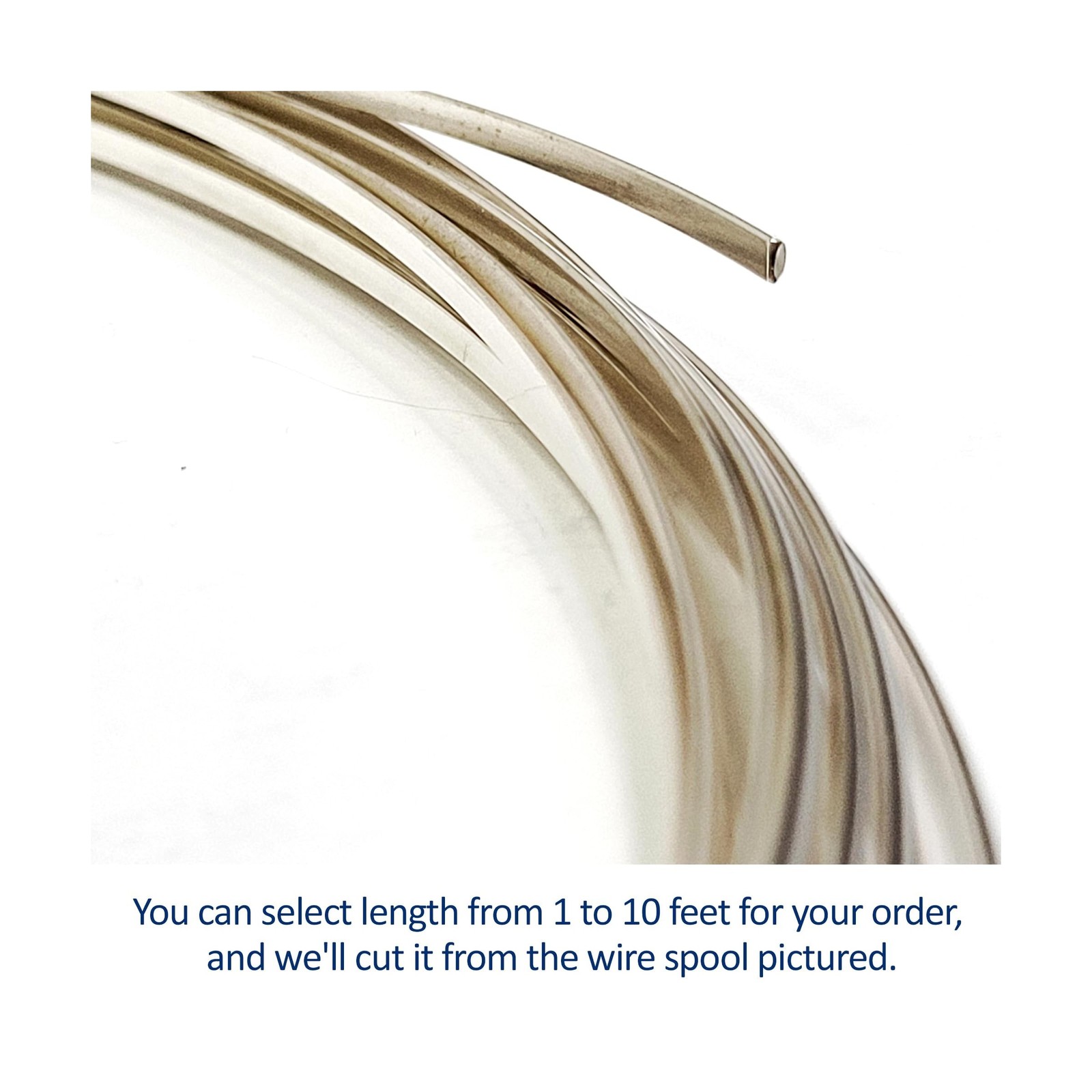 12 Gauge, Half-Round, Dead Soft, 925 Sterling Silver Wire – 3 FT – for Jewelr…