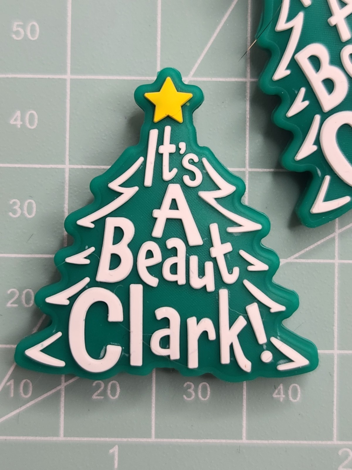 Silicone Focal Beads CHRISTMAS HOLIDAYS SNOWMAN – Pack Of 2 – Beadable DIY Pens